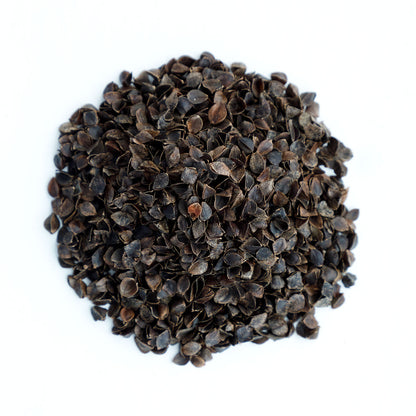 Slim Buckwheat Crescent Zafu Meditation Cushion - YOGI MOON ECO