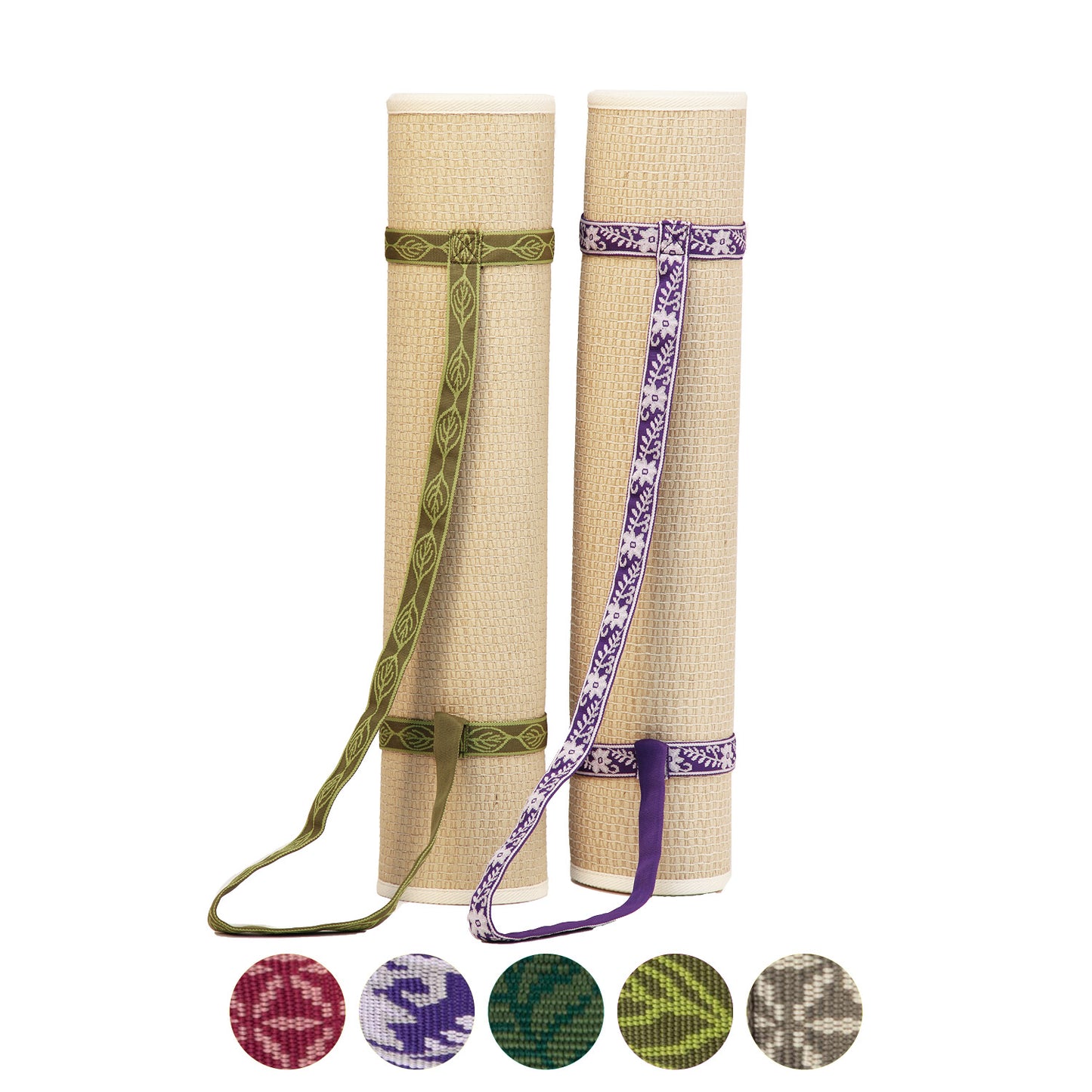Patterned Yoga Mat Shoulder Harness