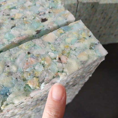 CLEARANCE - Recycled Chip Foam FULL Height Yoga Blocks - soft corner