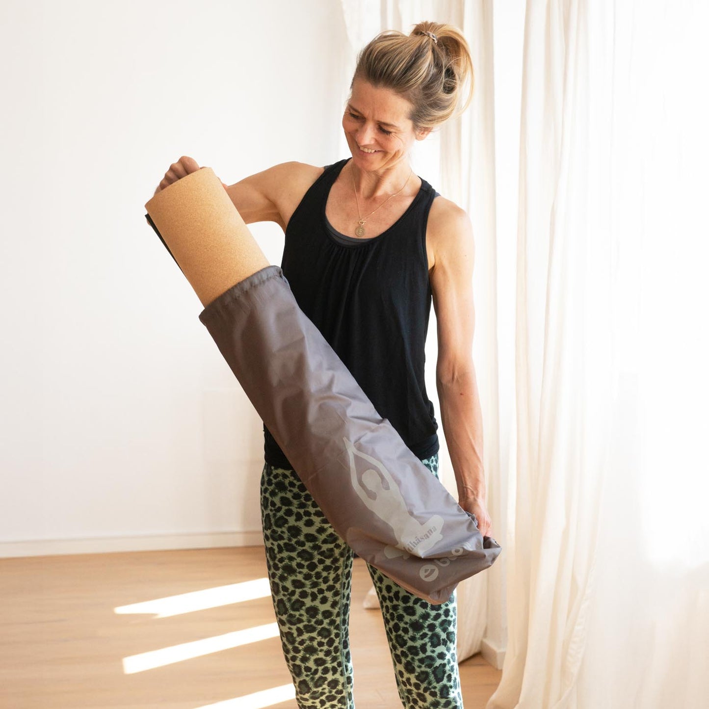 Easy Yoga Mat Bag - Yoga Asana Design