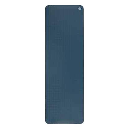 185cm OCEAN BLUE Natural Rubber Foldable Travel EcoPRO Yoga Mat - 1.3mm Thick - Extra Grip - Super Slim
