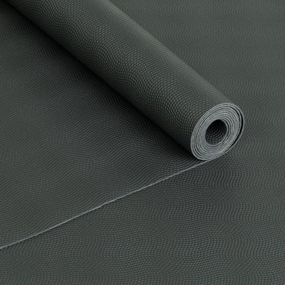 185cm SLATE GREY Natural Rubber Foldable Travel EcoPRO Yoga Mat - 1.3mm Thick - Extra Grip - Super Slim
