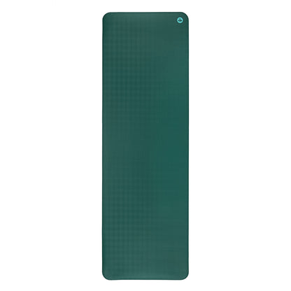 185cm JUNGLE PETROL GREEN Natural Rubber Foldable Travel EcoPRO Yoga Mat - 1.3mm Thick - Extra Grip - Super Slim