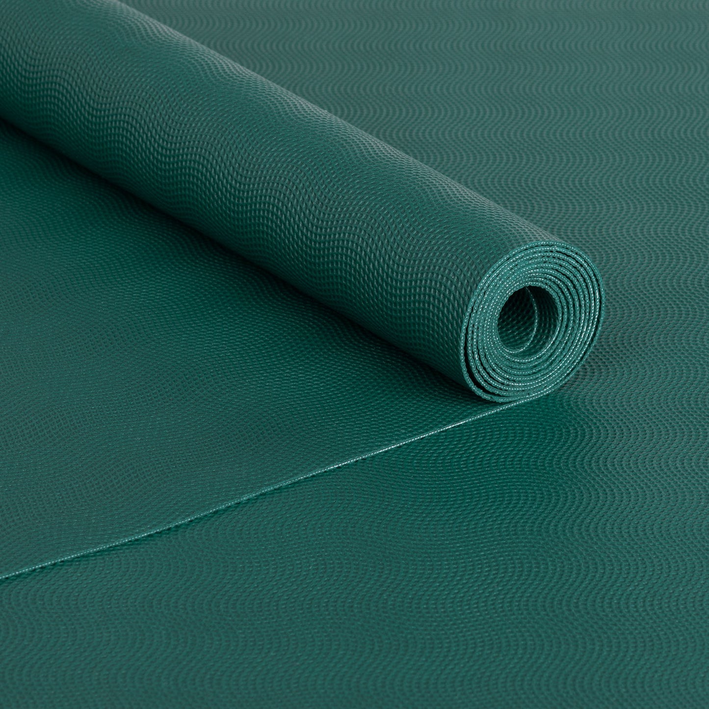 185cm JUNGLE PETROL GREEN Natural Rubber Foldable Travel EcoPRO Yoga Mat - 1.3mm Thick - Extra Grip - Super Slim