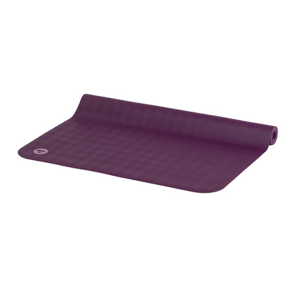 185cm VIOLET PURPLE Natural Rubber Foldable Travel EcoPRO Yoga Mat - 1.3mm Thick - Extra Grip - Super Slim
