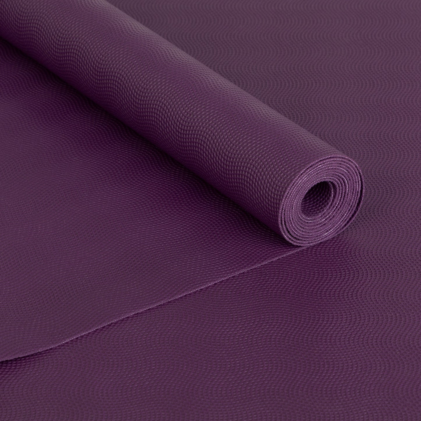 185cm VIOLET PURPLE Natural Rubber Foldable Travel EcoPRO Yoga Mat - 1.3mm Thick - Extra Grip - Super Slim