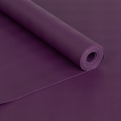 185cm VIOLET PURPLE Natural Rubber Foldable Travel EcoPRO Yoga Mat - 1.3mm Thick - Extra Grip - Super Slim