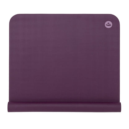 185cm VIOLET PURPLE Natural Rubber Foldable Travel EcoPRO Yoga Mat - 1.3mm Thick - Extra Grip - Super Slim