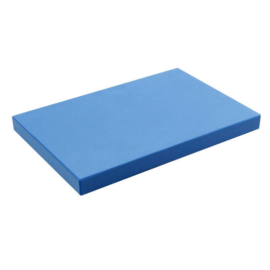 Mid Blue EVA Foam HALF Height Yoga Block