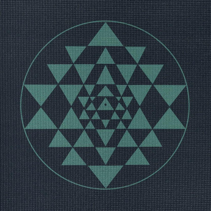Big Elephant and Flower of Life Yoga Mats - Leela Collection