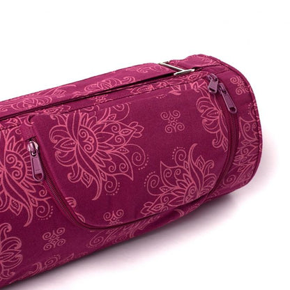 Maharaja Asana 60 Cotton Yoga Mat Bag - fits 60cm wide Yoga Mats