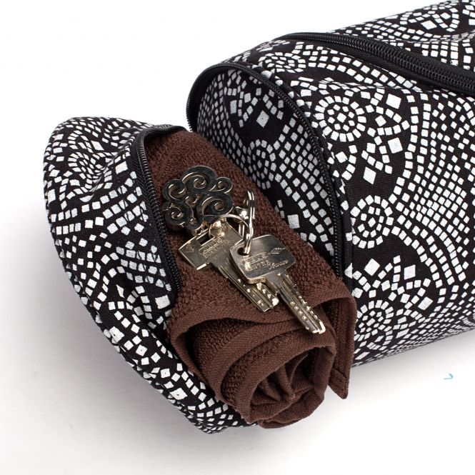 Maharaja Asana 60 Cotton Yoga Mat Bag - fits 60cm wide Yoga Mats