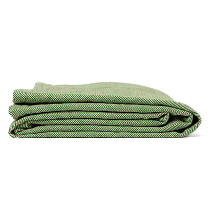 200cm EXTRA LONG Traditional NIDRA Herringbone patterned Cotton Yoga Blanket