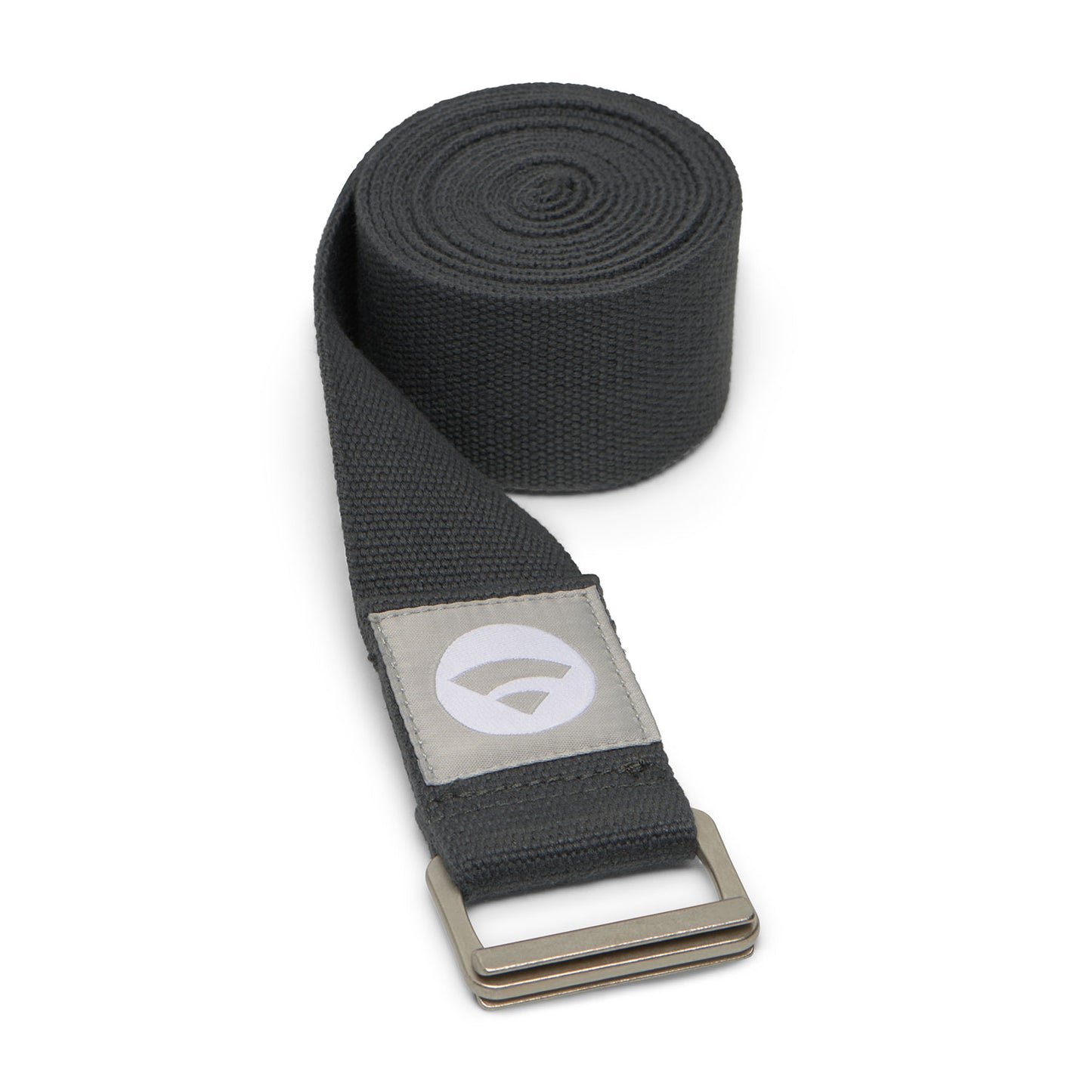 Extra Long PADMA Yoga Belt Strap - Anthracite Grey - Square Buckle - 305cm long