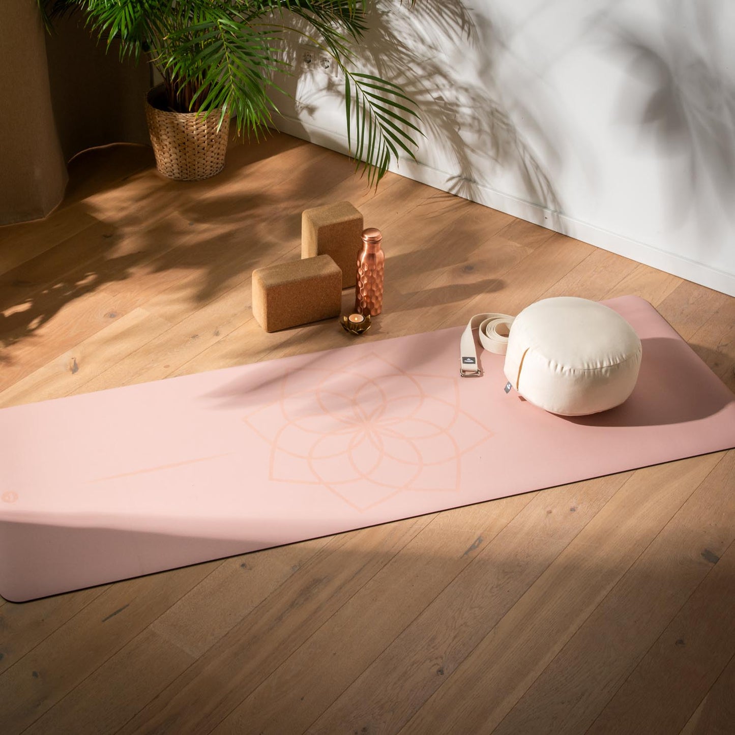 185cm PHOENIX Natural Rubber Yoga Mats with PU Coating - printed designs