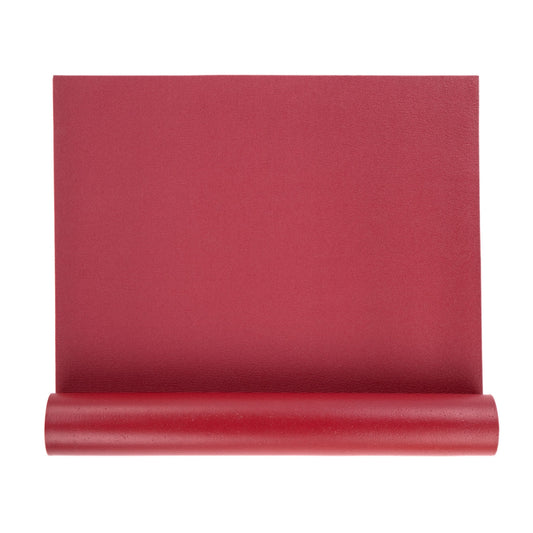 PRE-CUT - 200cm EXTRA LONG Burgundy Red Premier Studio Yoga Mat