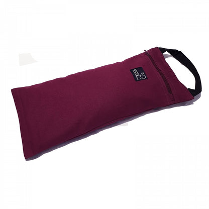 Cotton Yoga Sandbag with inner case and outer cover | Pea Shingle Bag