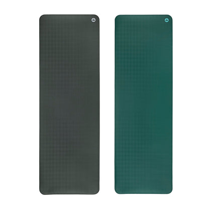 XL XW EcoPRO Natural Rubber Diamond Yoga Mat - 6mm Thick - 200cm EXTRA LONG and 66cm EXTRA WIDE