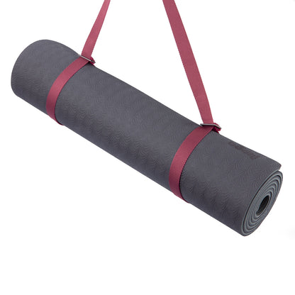 Yoga Mat Harness Carry Strap with Two Tone Colours