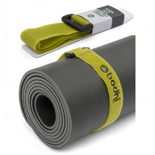 Green Yoga Mat Adjustable Straps | Twin Pack