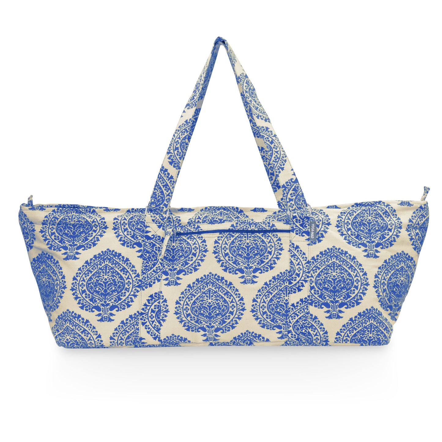 Deluxe PALMETTE LEAF Blue Yoga Prop Kit Large Equipment Bag