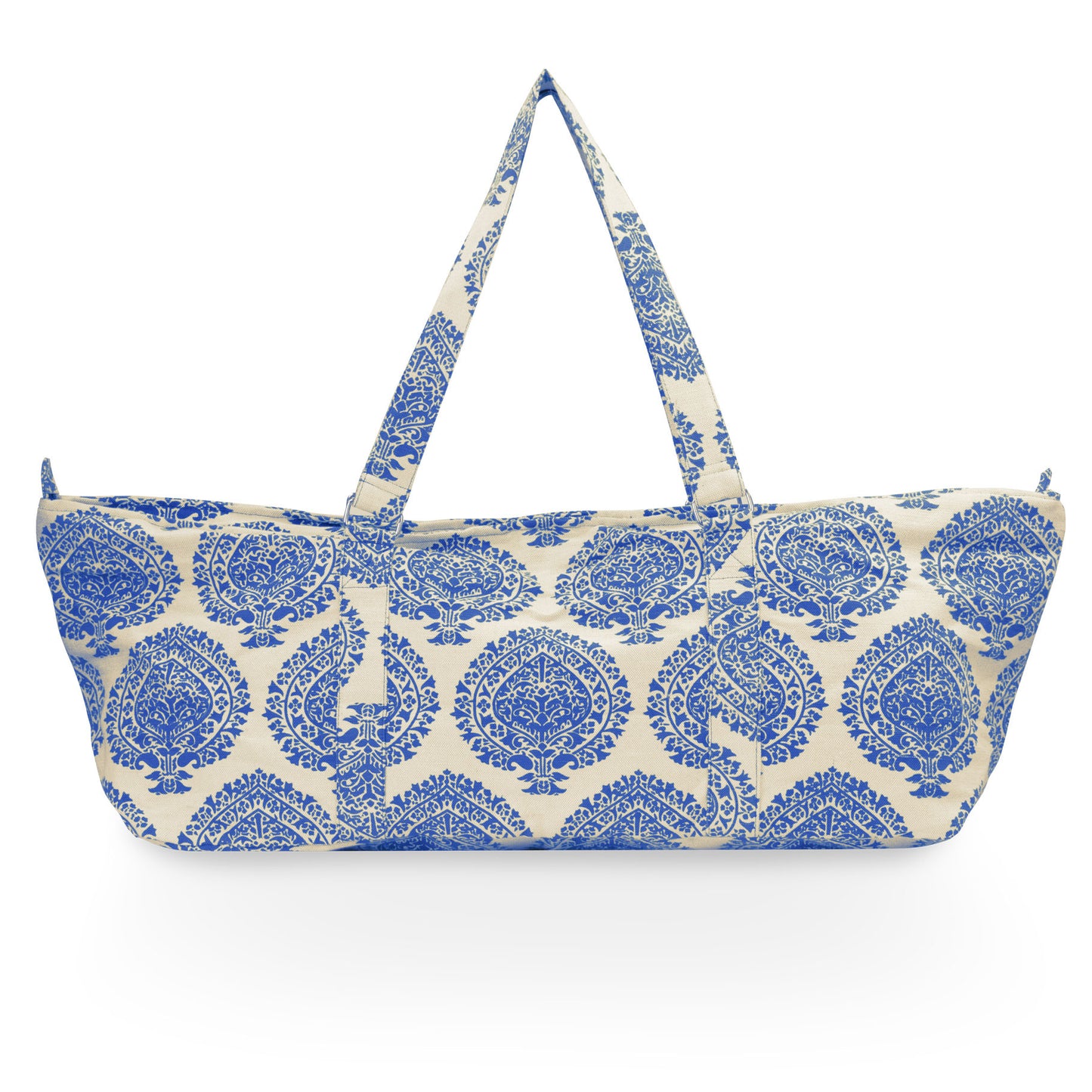 Deluxe PALMETTE LEAF Blue Yoga Prop Kit Large Equipment Bag