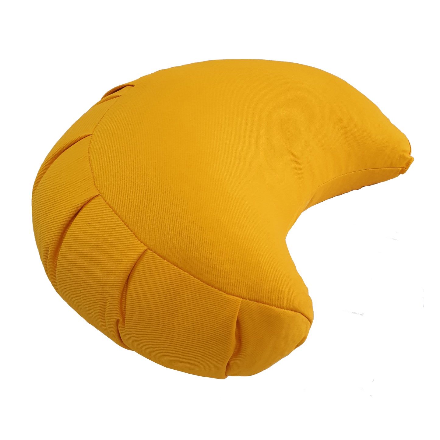 Slim Buckwheat Crescent Zafu Meditation Cushion