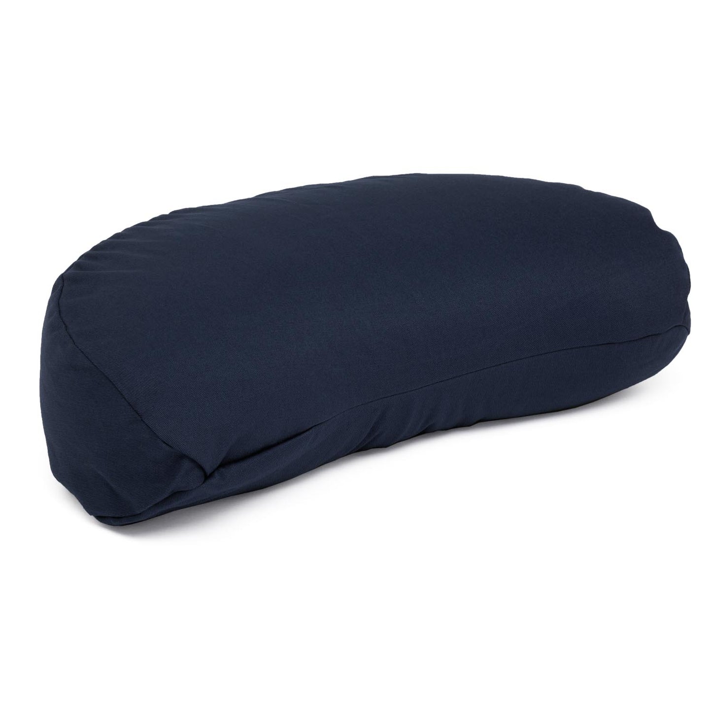 Slim Buckwheat Crescent Zafu Meditation Cushion - YOGI MOON ECO