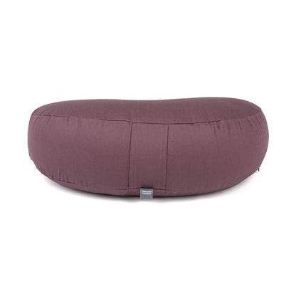 Slim Buckwheat Crescent Zafu Meditation Cushion - YOGI MOON ECO