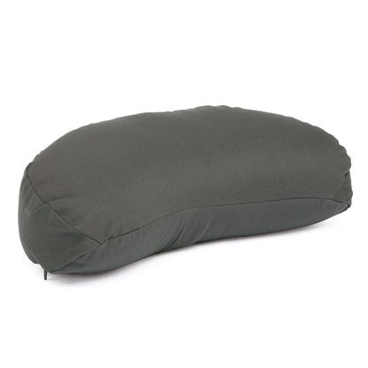Slim Buckwheat Crescent Zafu Meditation Cushion - YOGI MOON ECO