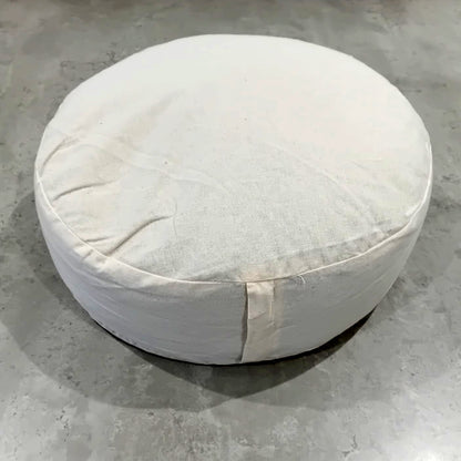 TEACHER Pack of 4 - Round Zafu Cushion | cotton INNER CASE Only filled with Buckwheat