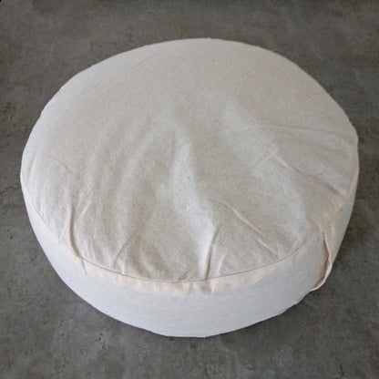TEACHER Pack of 4 - Round Zafu Cushion | cotton INNER CASE Only filled with Buckwheat