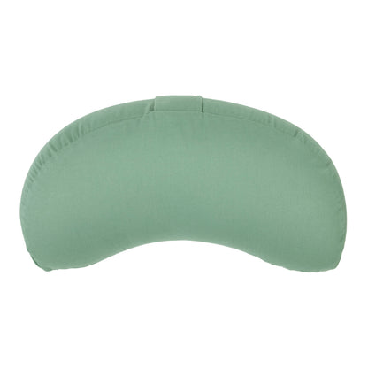 Slim Buckwheat Crescent Zafu Meditation Cushion - YOGI MOON ECO